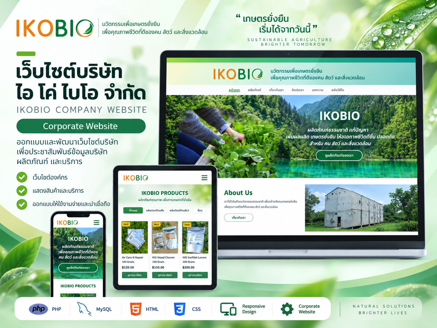 IKOBIO Company Website